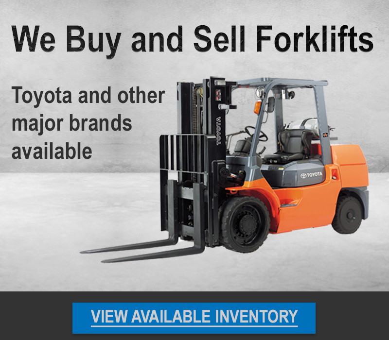 ECOLA We Buy and Sell Forklifts in Los Angeles Southern California